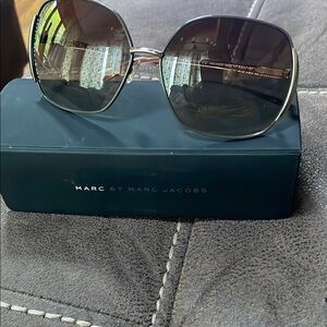 Marc By Marc Jacobs Black Square Sunglasses